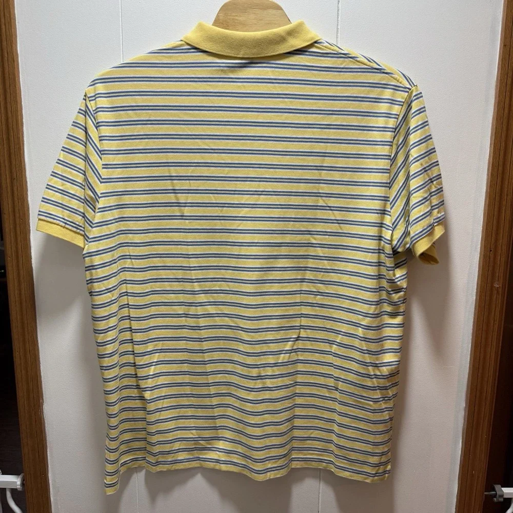 Vintage Polo Ralph Lauren Shirt‎ Size 3XB Blue Yellow Stripe NEW WITH TAGS